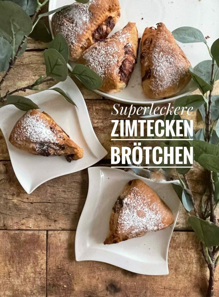 Zimtecken Brötchen -Zimt-Wuppis
