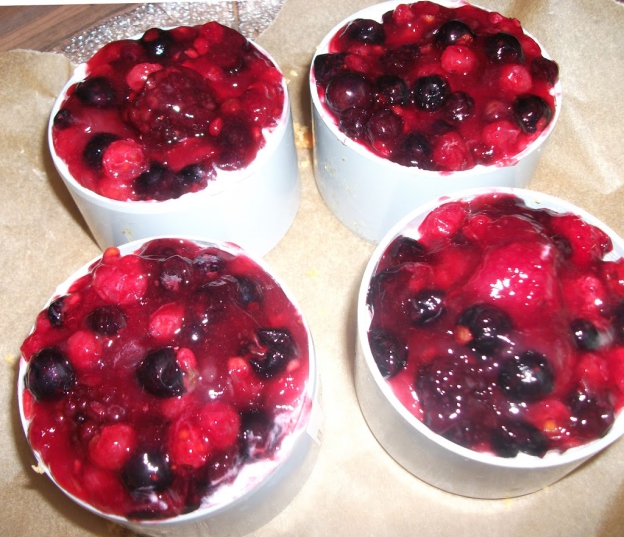 Waldfruchttörtchen - rezept