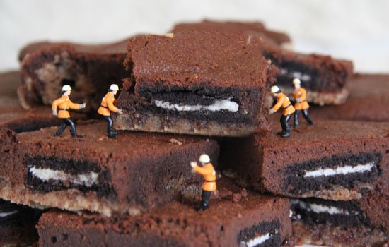 Superleckere und leichte Slutty Brownies Rezept