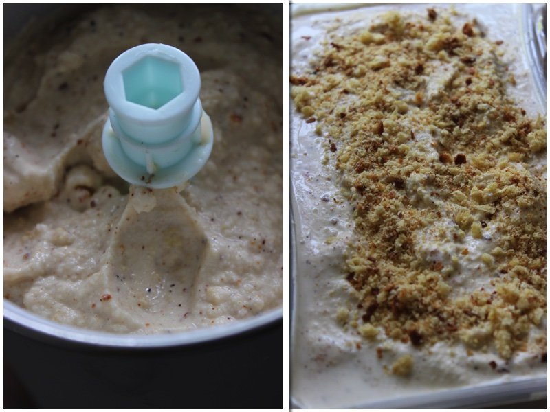 Vanillekipferl eis zu weihnachten mit der unold eismaschine de luxe 3