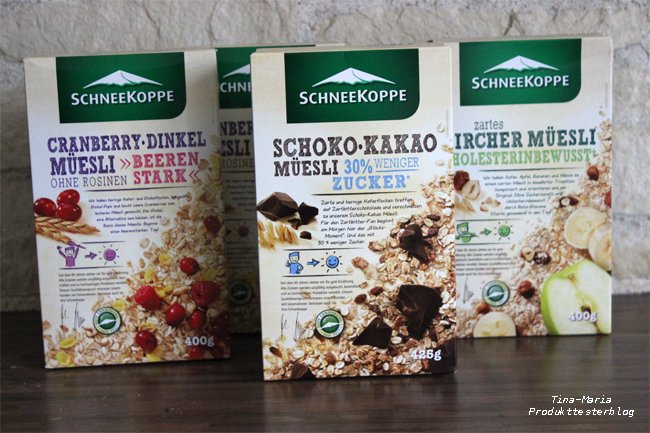 Müslikuchen mit Schoko-Kakao Müesli von Schneekoppe