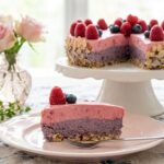 Heidelbeere-Torte mit Joghurt – No Bake Cake