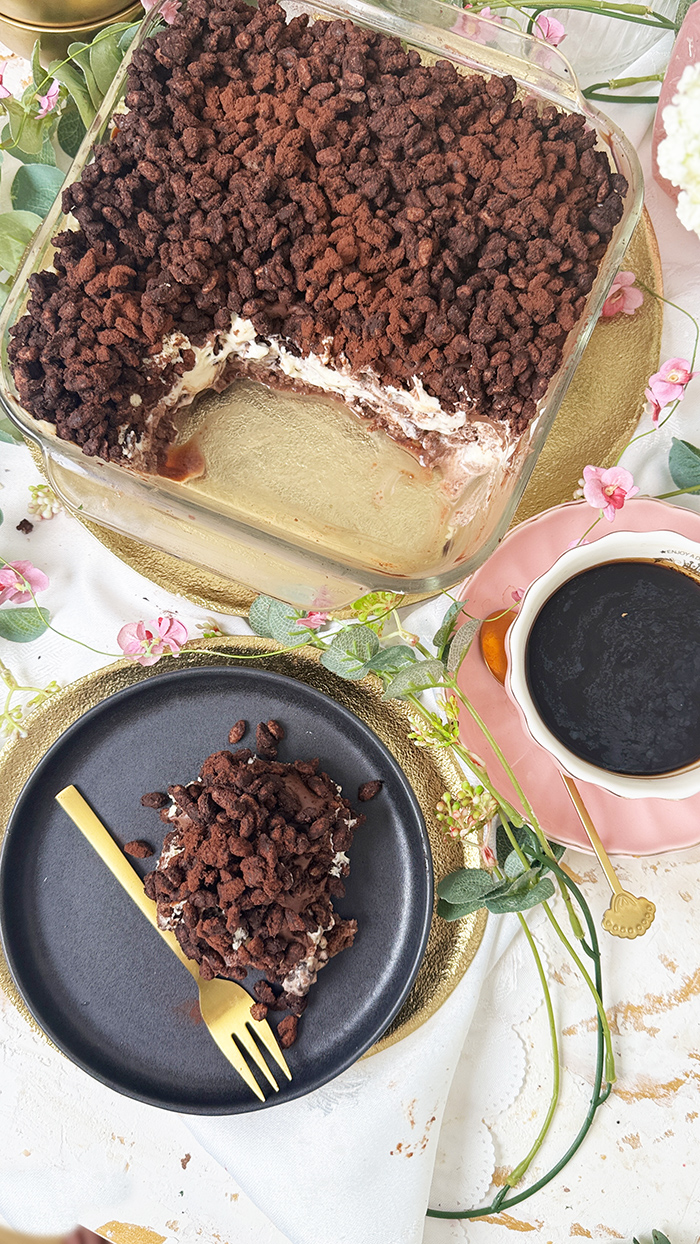 Krunchoco Cake - Lazy Cat Cake Foodtrend 2025 