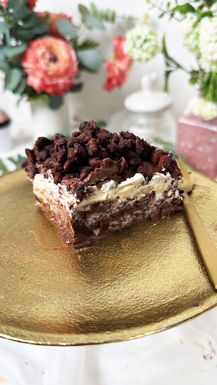 Krunchoco Cake - Lazy Cat Cake Foodtrend 2025 