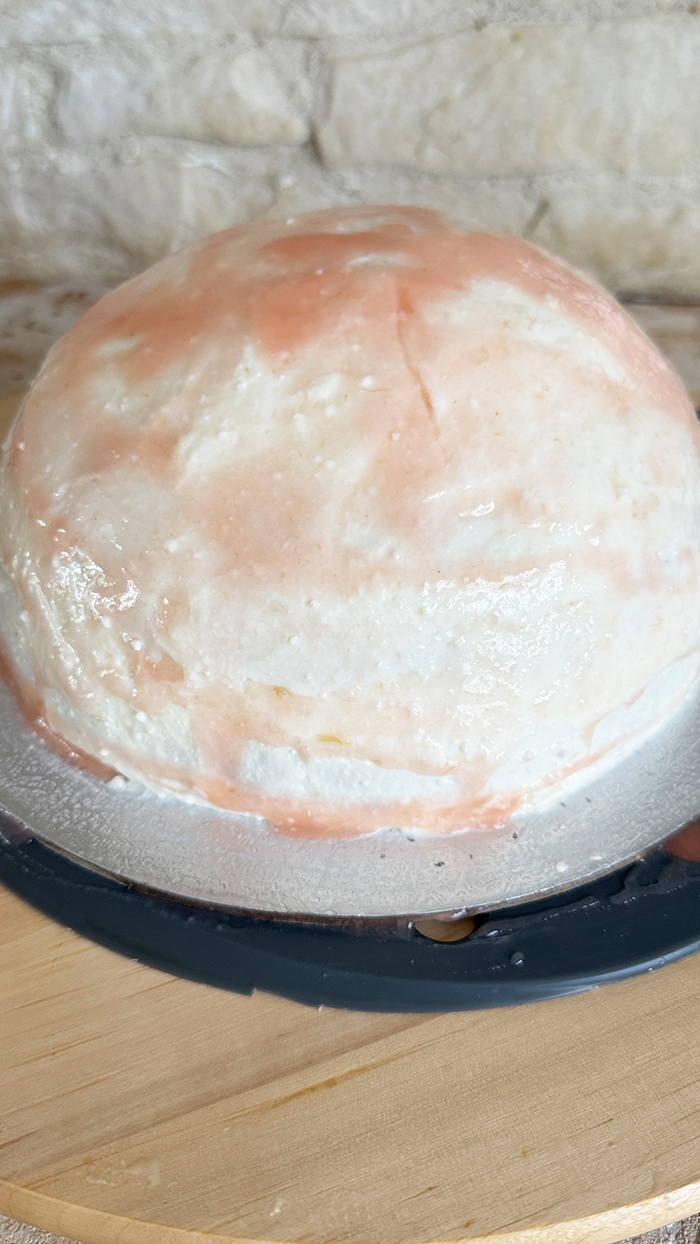 Rhabarber-Kuppeltorte Rezept / Schritt-Schritt Bilder