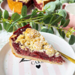 Einfacher Kirschkuchen mit Streuseln wie von Oma