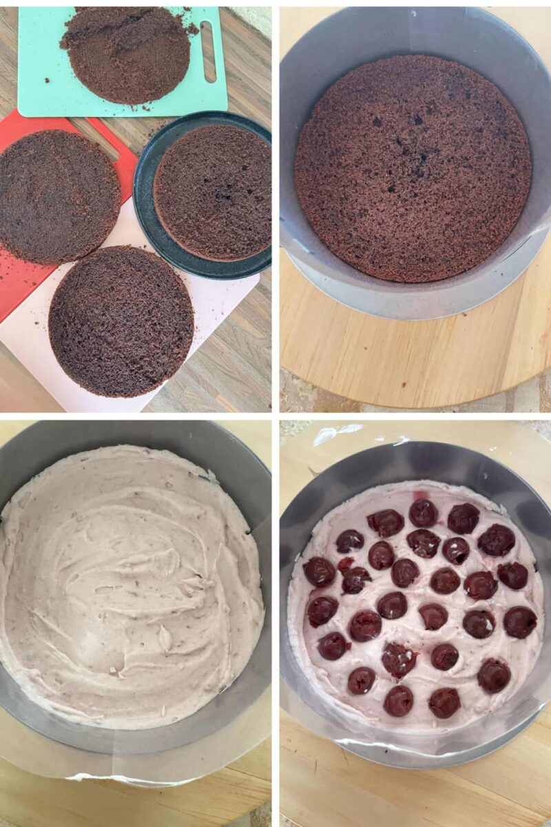 Schoko-Kirsch-Torte Rezept: 100 % cremig, fruchtig & himmlisch 4 Schoko Kirsch Torte Rezept 22
