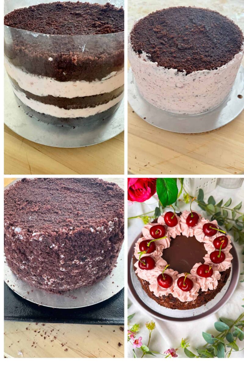 Schoko-Kirsch-Torte Rezept: 100 % cremig, fruchtig & himmlisch 6 Schoko Kirsch Torte Rezept 24