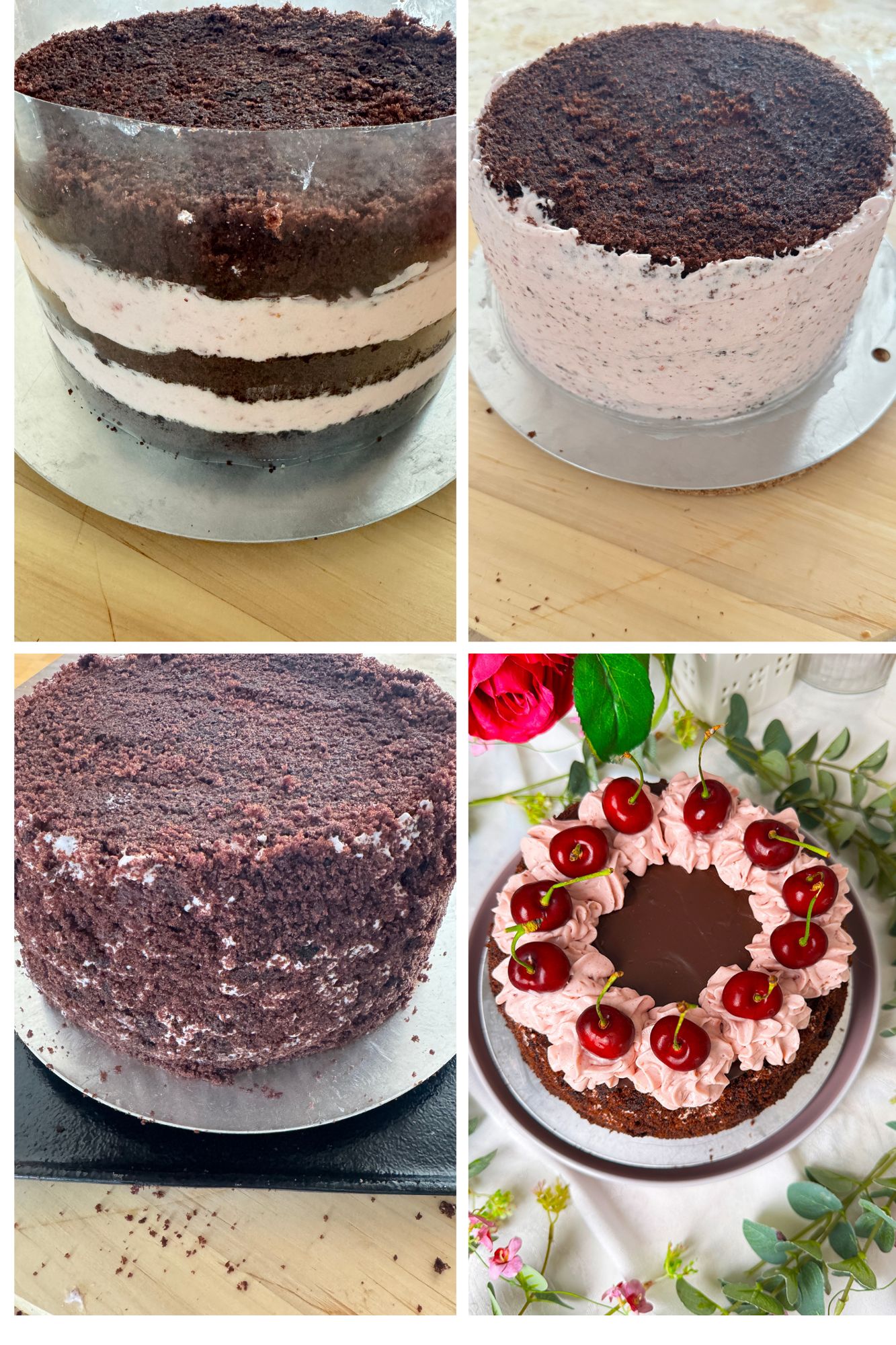 Schoko-Kirsch-Torte Rezept: 100 % cremig, fruchtig & himmlisch 4