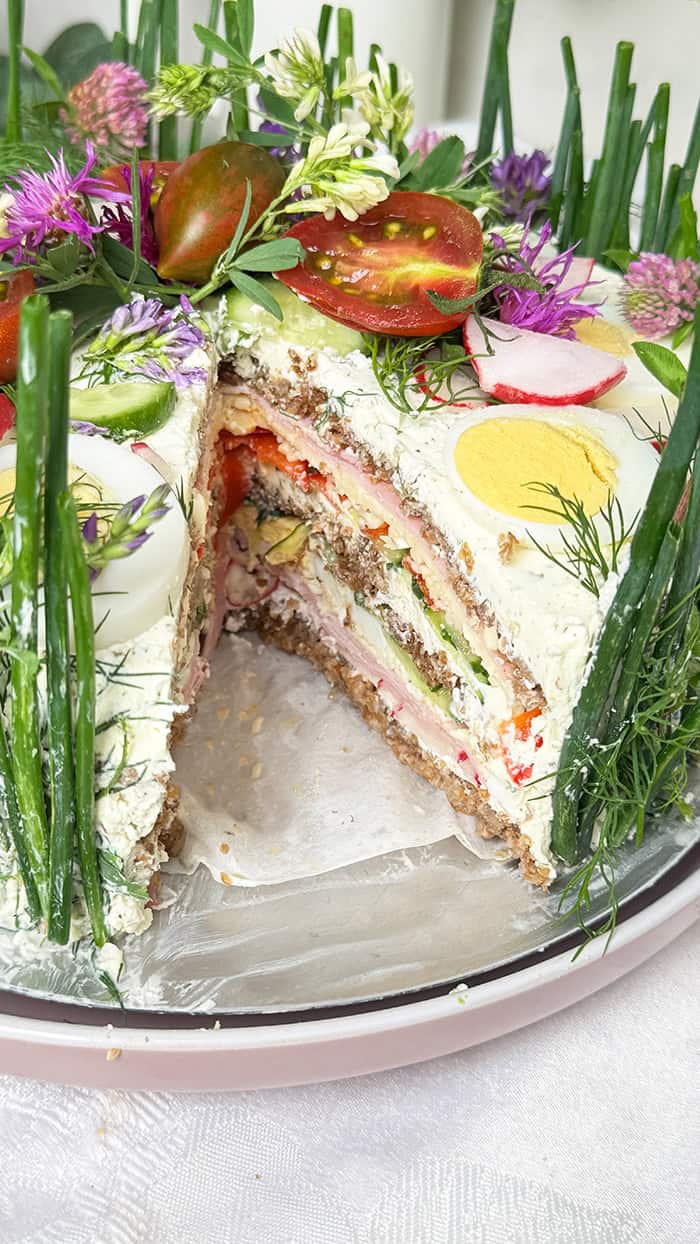 herzhafte Sandwichtorte-Brottorte Rezept