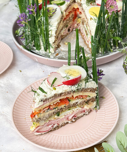 herzhafte Sandwichtorte-Brottorte Rezept