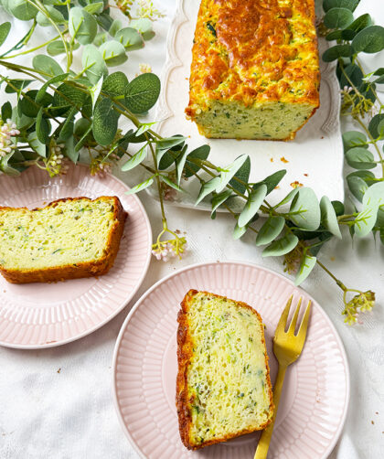 Saftiger Zucchini-Parmesan-Kuchen Rezept