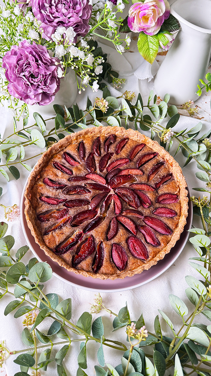Sagenhafte Zwetschgentarte mit Nuss und Honig Rezept