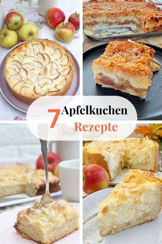 7 Apfelkuchen Rezepte einfach und schnell