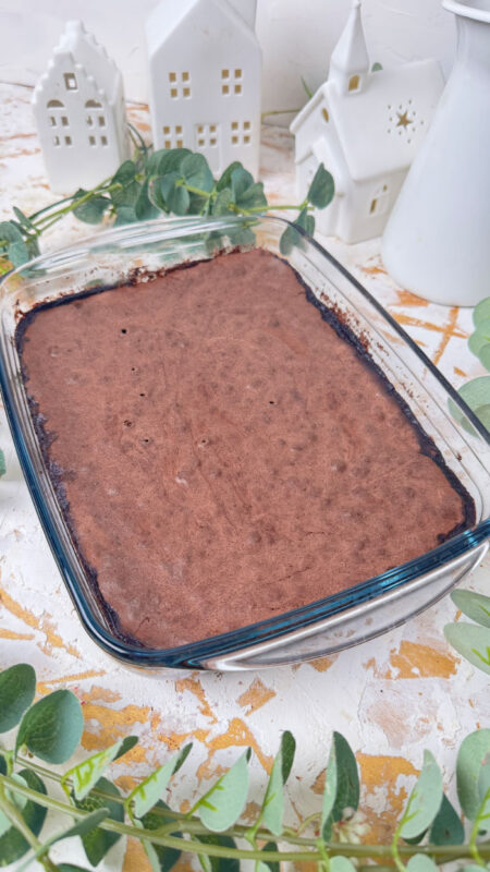 Viraler Brownie-Pudding nach Ina Garten, super saftig & einfach aus dem Ofen
