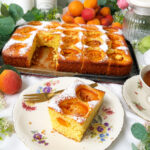 Aprikosenkuchen mit Joghurt