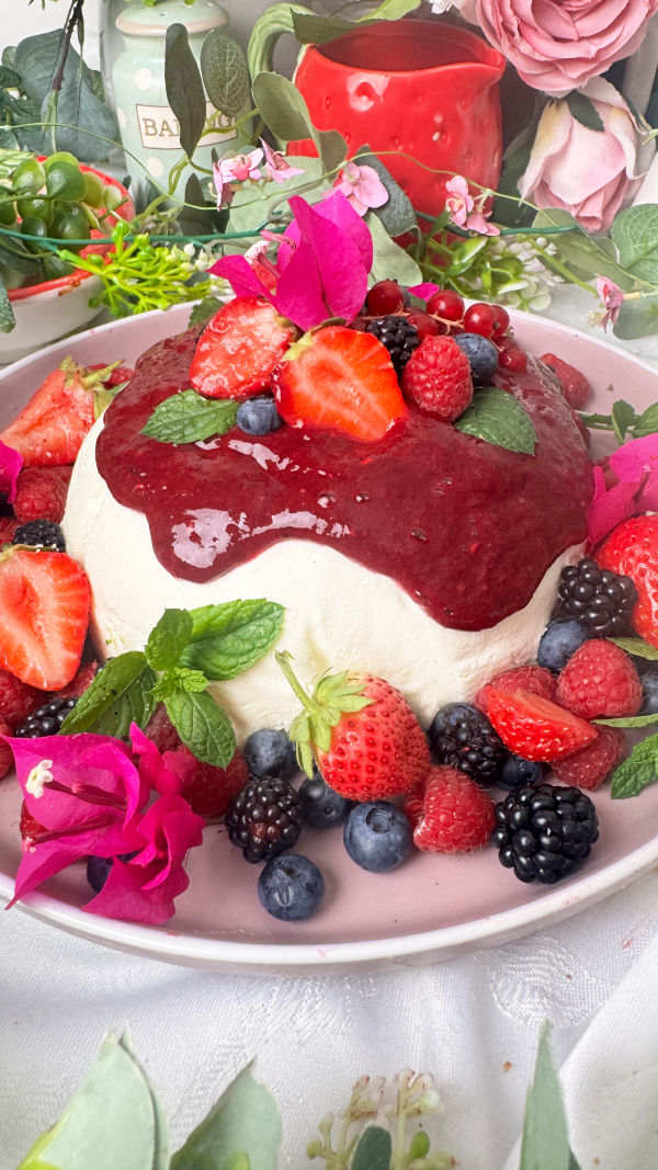 Joghurtbombe mit Früchten, einfaches Rezept für den Sommer 1 Joghurtbombe mit Früchten, einfaches Rezept für den Sommer 1