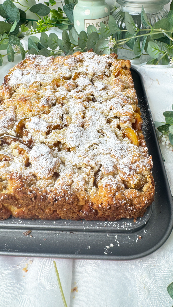 Saftiger Mirabellenkuchen mit Honigstreuseln nach Omas Art 6 Saftiger Mirabellenkuchen mit Honigstreuseln nach Omas Art 5