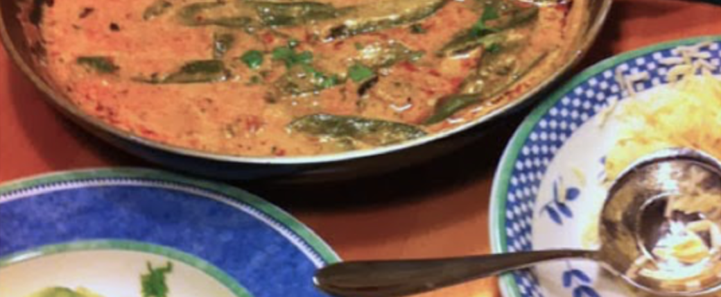 Jamie Oliver 30 Minuten Menü- Rotes Thai-Curry mit Riesengarnelen