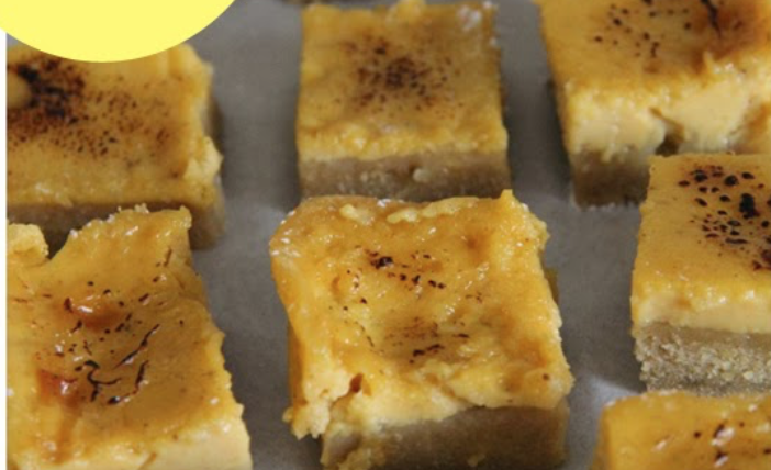 Mega leckeres und cremige Créme Brùlée Squares Rezept