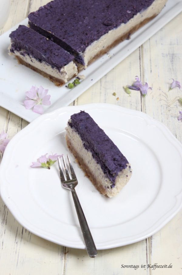 Heidelbeer-Nussschnitten Rezept | Vegan, Gluten-Laktosefrei