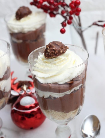 Rocher schichtdessert mit mousse au chocolate - nur 4 zutaten 10