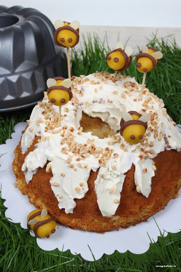 Karotten-Cheesecake-Gugelhupf | Backevent "Backen im Frühling" 16