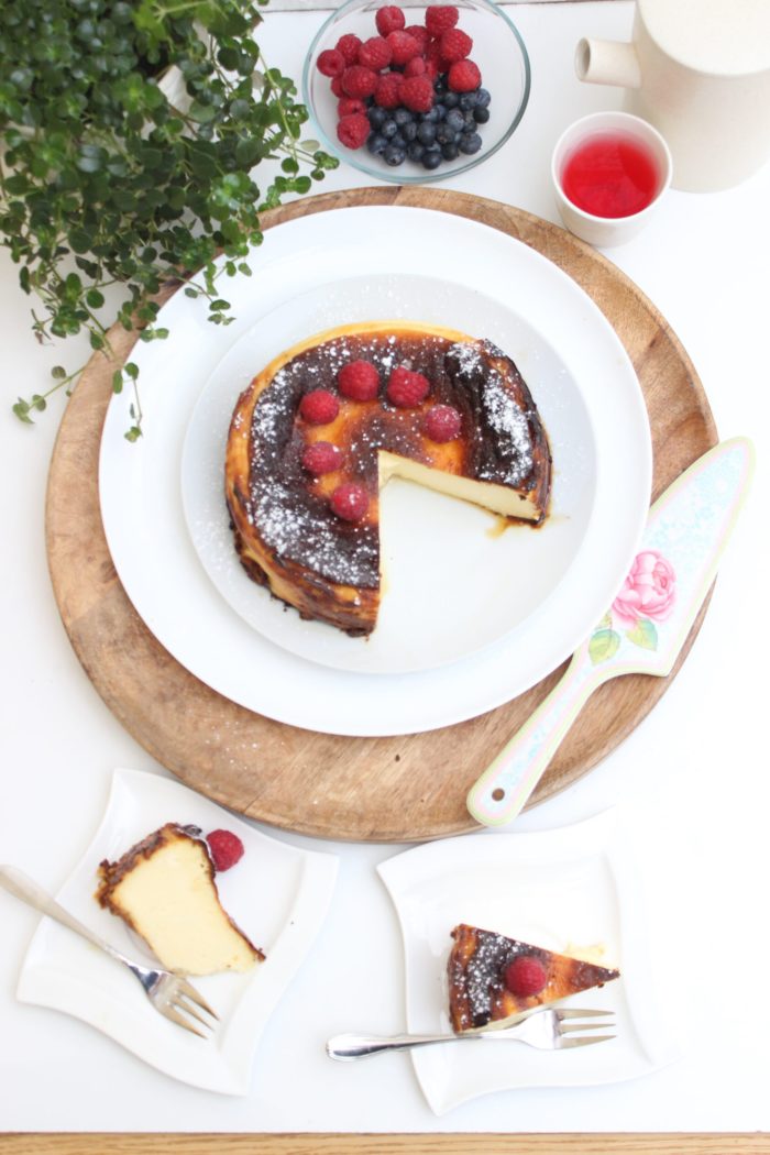 San Sebastian Cheesecake Rezept
