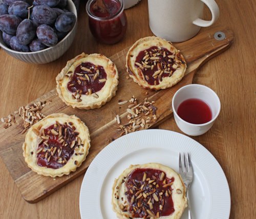 Zwetschgen-Mascarpone-Tartelettes wunderbar fruchtig und leicht 4