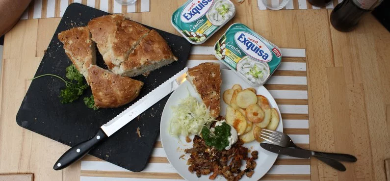 Exquisa - ferienfeeling mit der creation des jahres zucchini-feta?