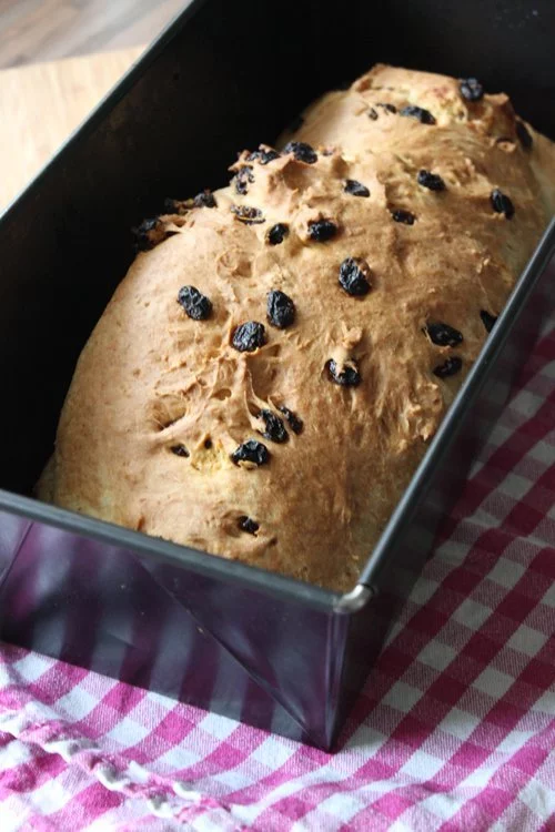 Rosinenbrot von Hummelbee zum Kaffeenachmittag