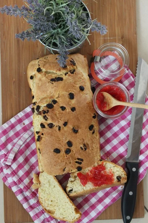 Rosinenbrot von Hummelbee zum Kaffeenachmittag