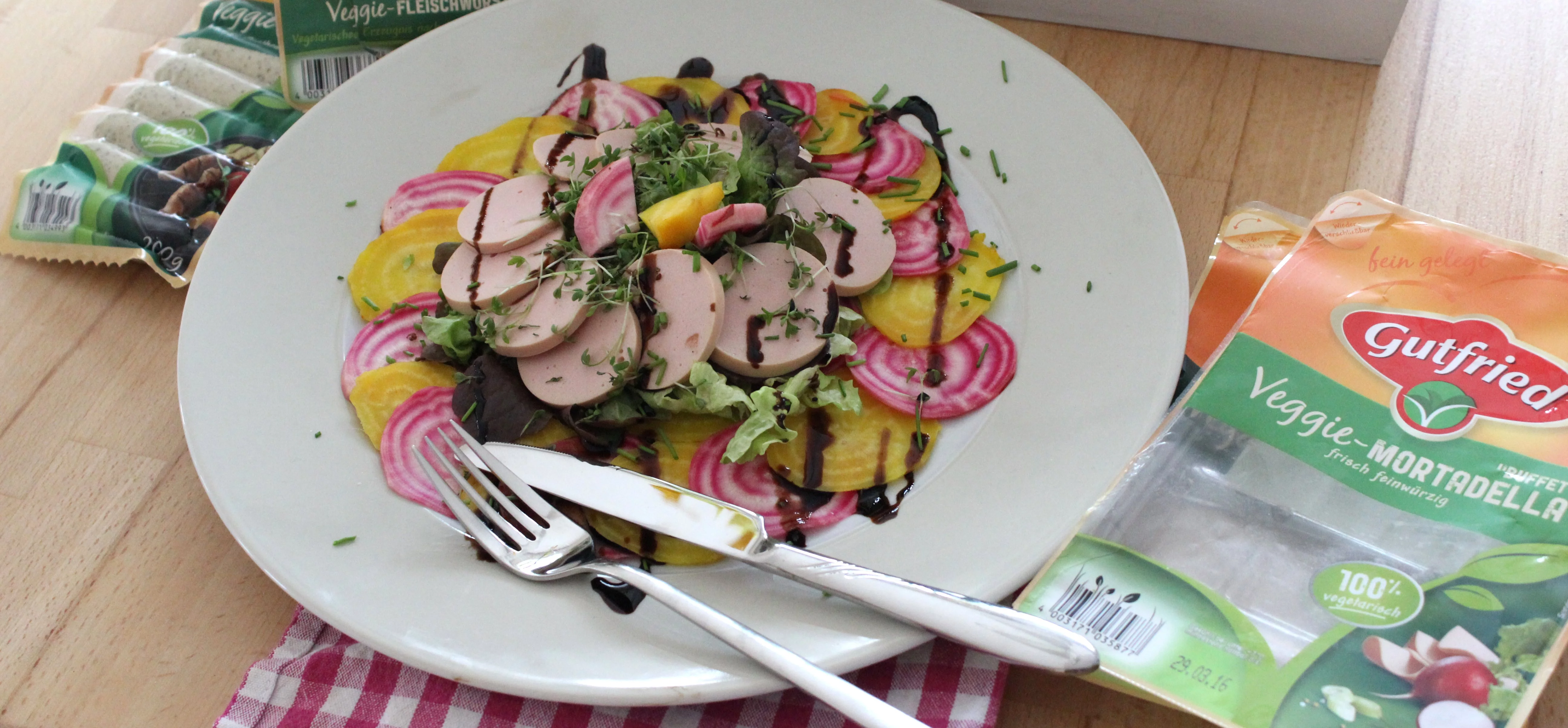 Entdeckung im kühlregal "veggie" gutfried 1