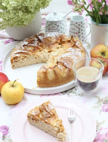 Apfel-filoteig-torte mit cremiger füllung mit kaffee von kikis kitchen 4