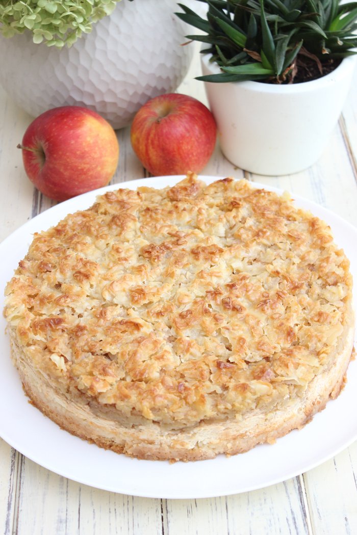 Apfel-Mandel-Käsekuchen