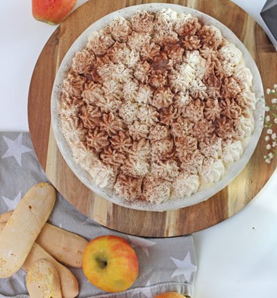 Weihnachtliches Apfel-Tiramisu Rezept ohne Eier 4