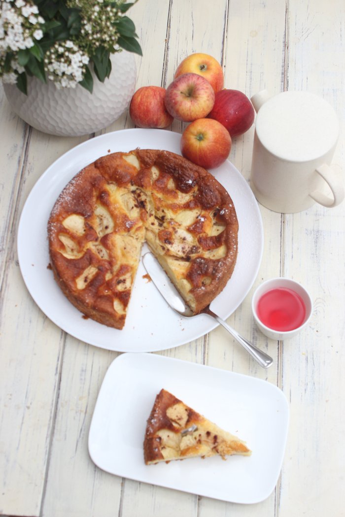 Apfelkuchen mit Skyr - Saftig, einfach und schnell