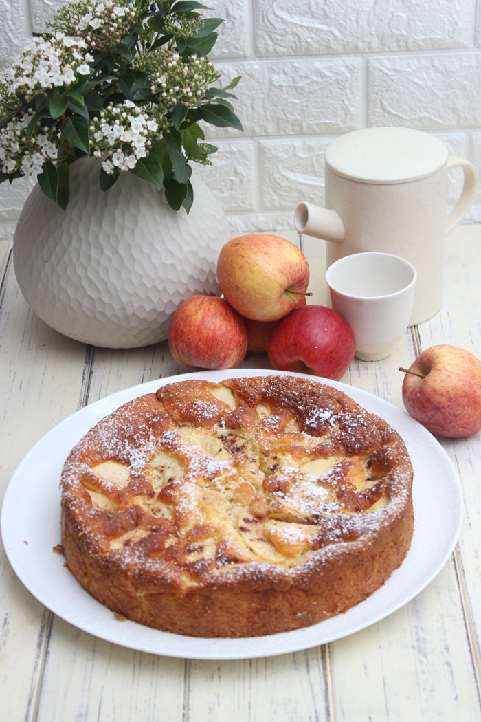 Apfelkuchen mit Skyr - Saftig, einfach und schnell