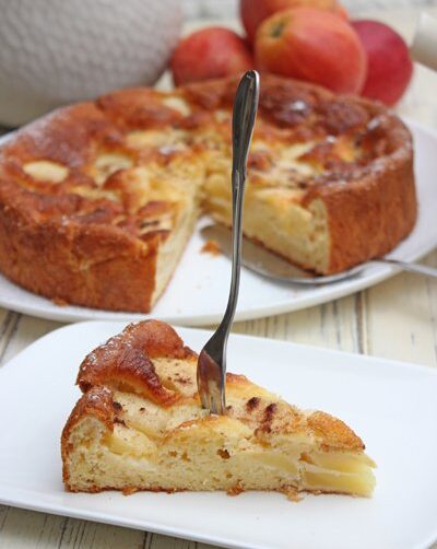 IMG Apfelkuchen mit Skyr saftig einfach TL
