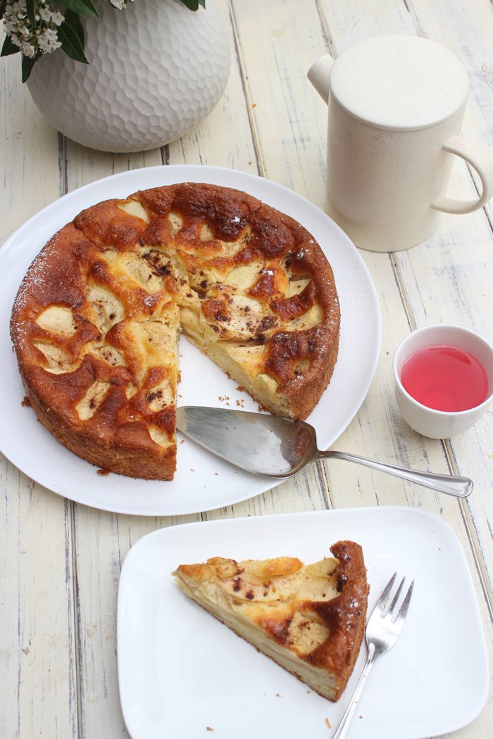 Apfelkuchen mit Skyr - Saftig, einfach und schnell