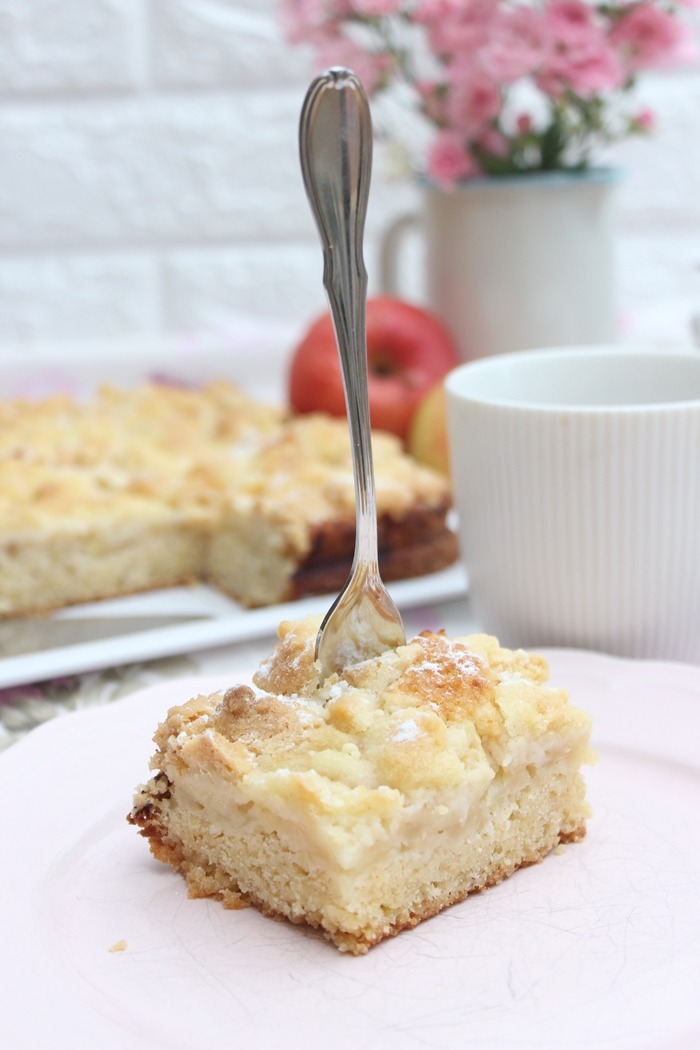 Apfelkuchen mit streuseln rezept