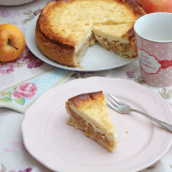 Apfelrahmkuchen mit mandeln rezept