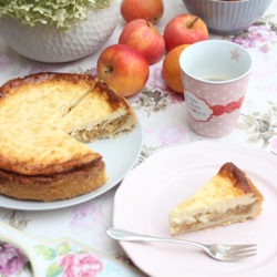 Apfelrahmkuchen mit mandeln rezept