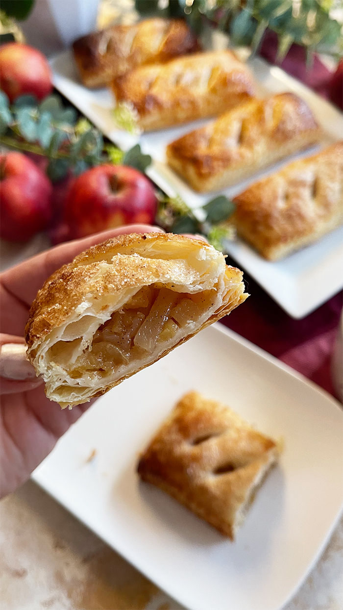 Apfeltaschen mit Blätterteig Rezept, Apfeltaschen, Blätterteig
