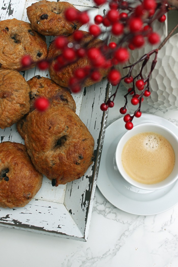 Bagels mit Zimt und Rosinen - Cinnamon-Raisin Bagel