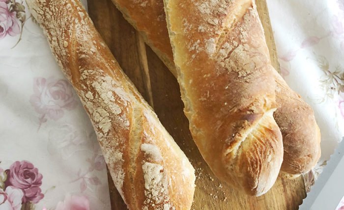 Baguette selbst backen mit Trockenhefe - So einfach geht es