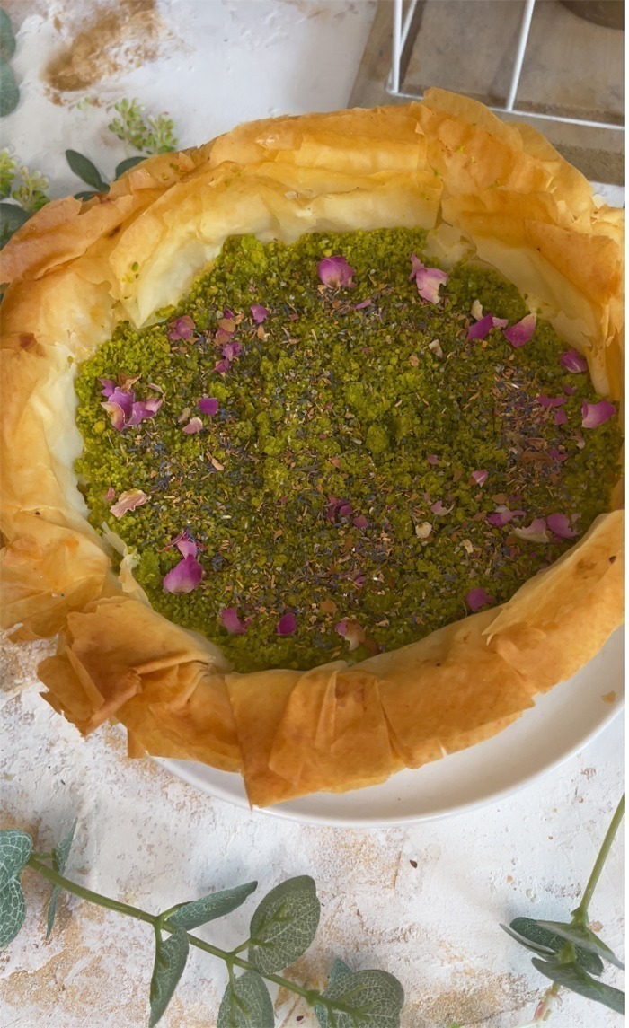 Baklava Cheesecake Rezept