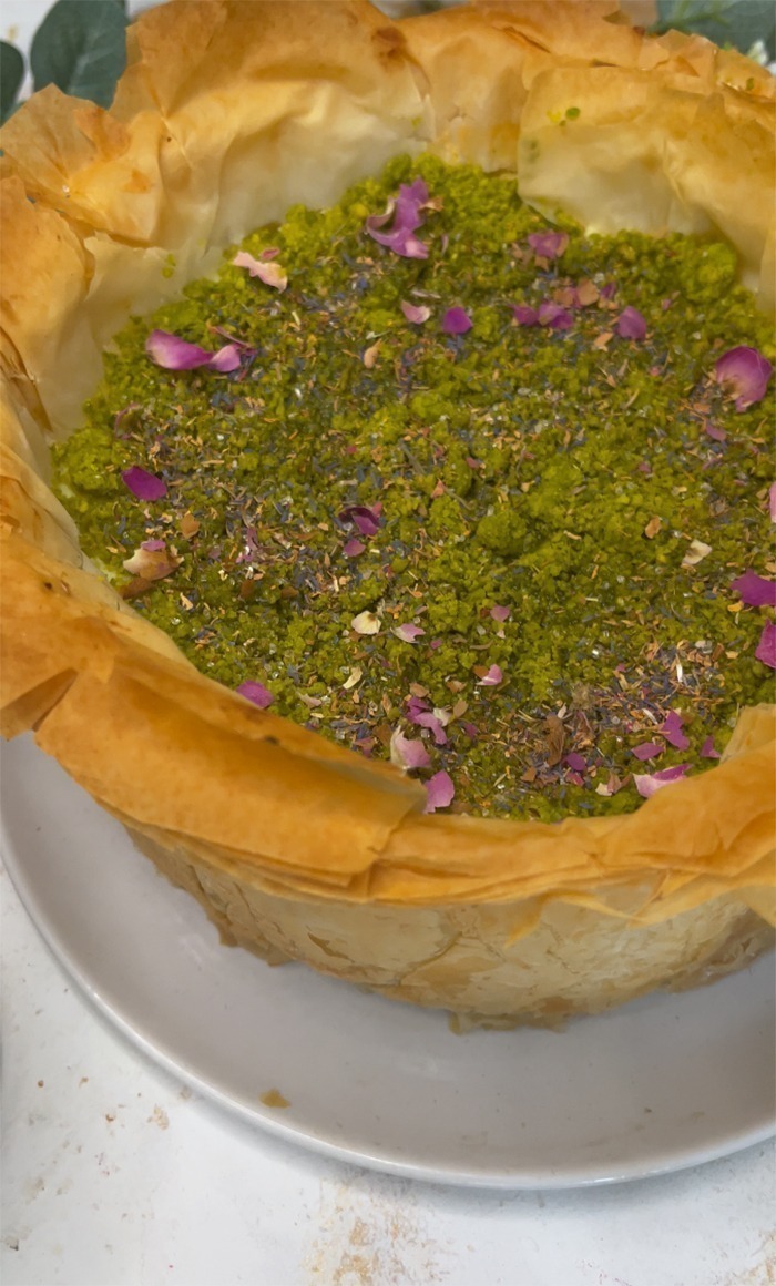 Baklava Cheesecake Rezept