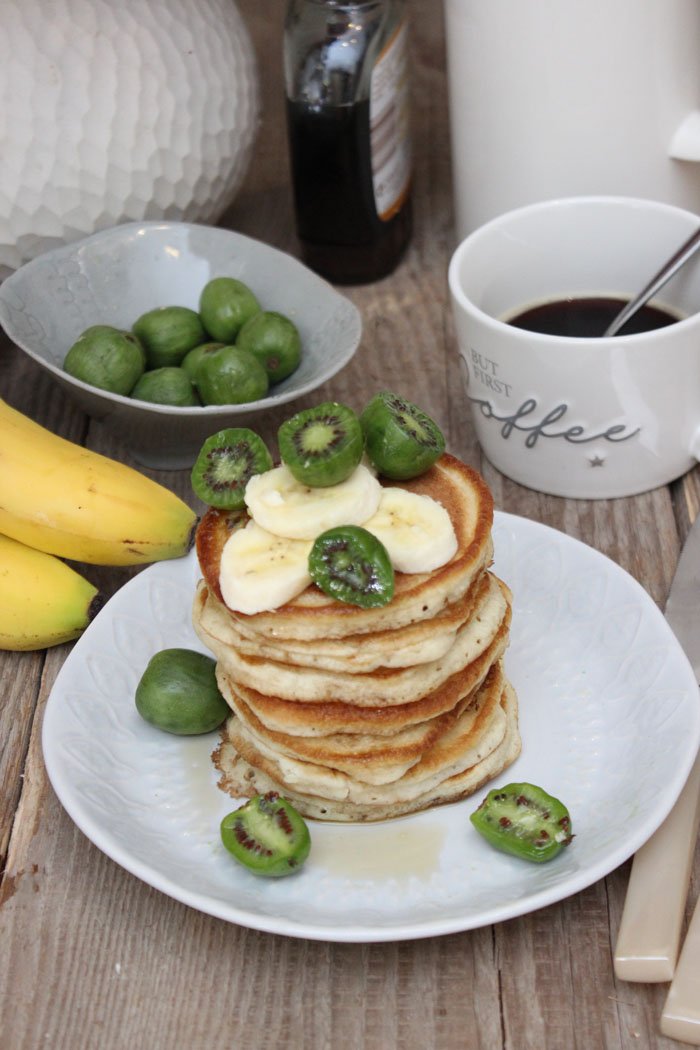 Fluffige bananen-protein-pancakes 3