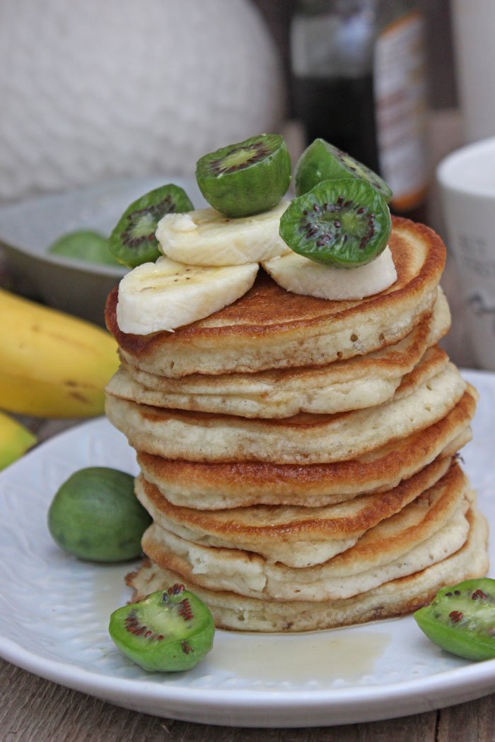 Bananen-protein-pancakes rezept